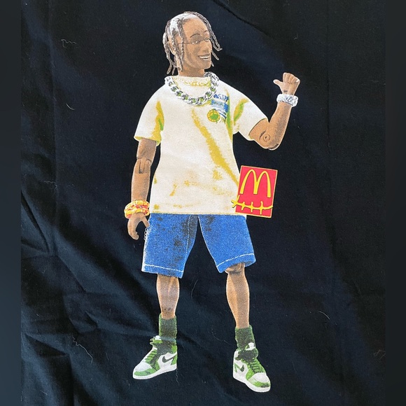 Travis Scott cactus jack McDonald’s t shirt black cheap
Small nike brand new - Picture 1 of 3